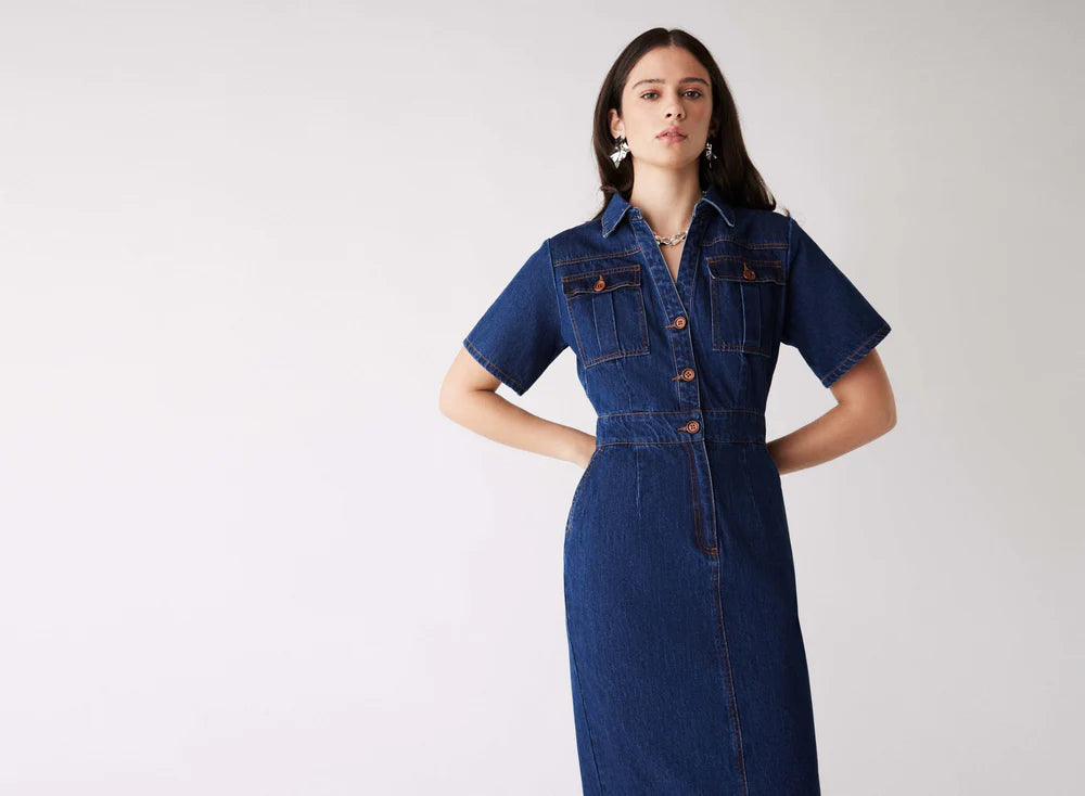 ESMAEÉ - Roam Denim Dress