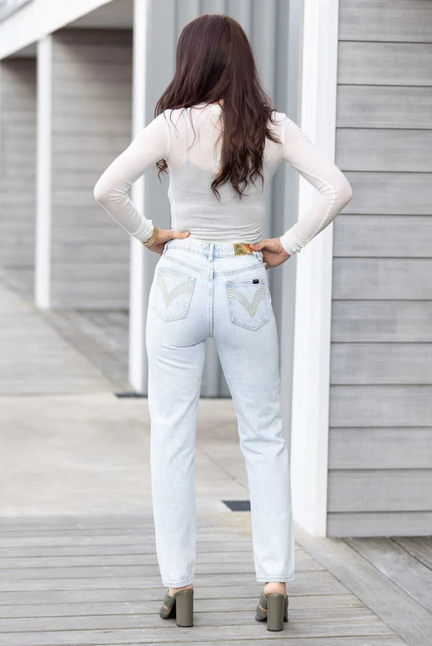 HONEY DENIM - Milan Straight Jean