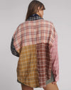 ONE TEASPOON - Panelled Flannel Shirt