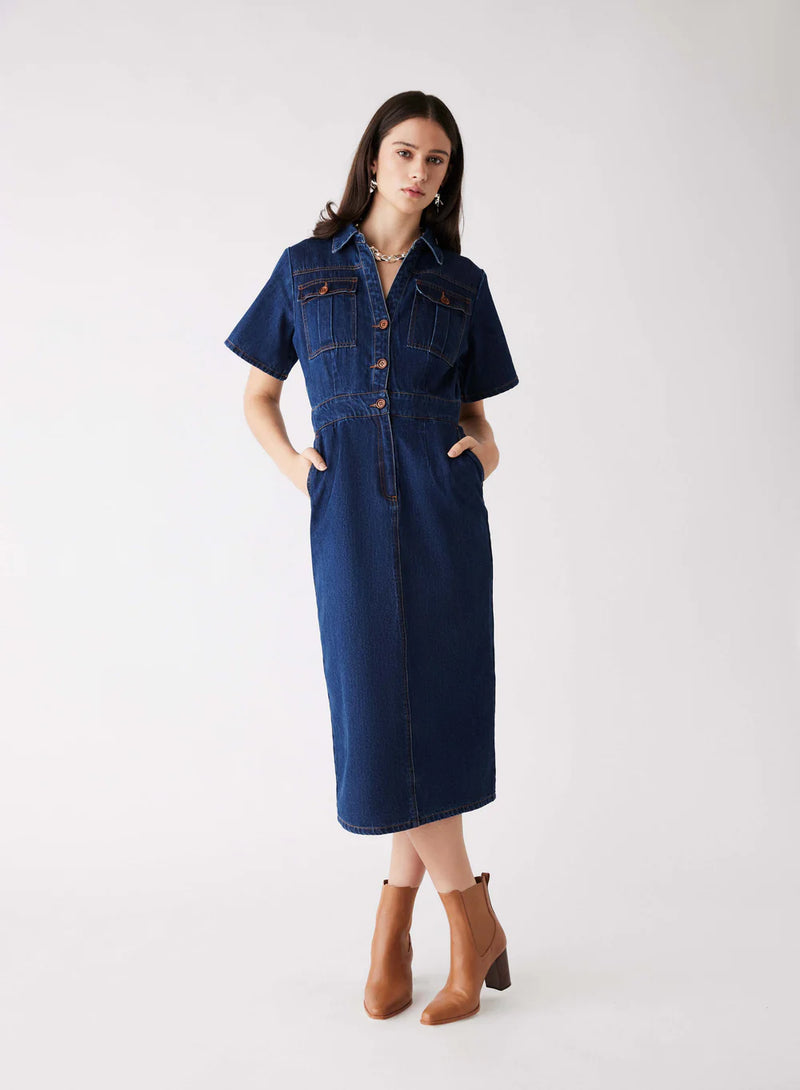 ESMAEÉ - Roam Denim Dress