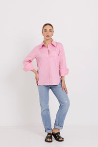 TUESDAY LABEL - George Shirt (Rose Pink)