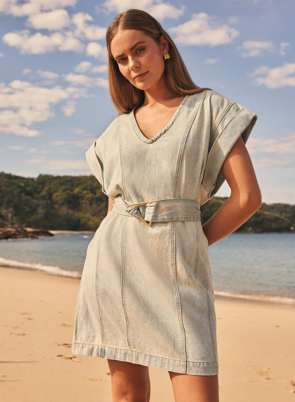 ESMAEÉ - Seaside Denim Dress